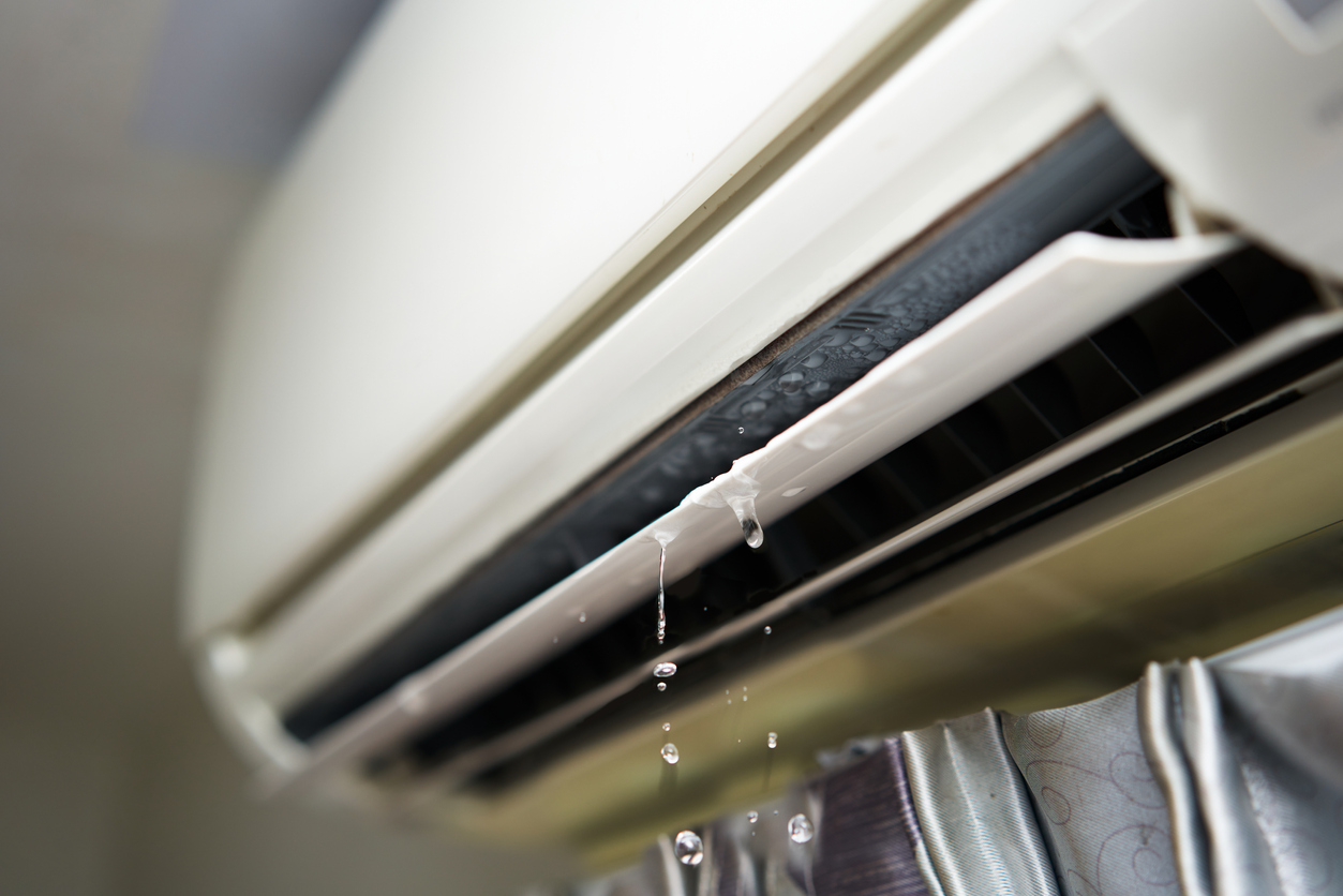 Air Conditioner Leaking Water Into Living Room