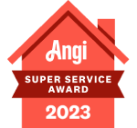 Angi 2023 Super Service Award Logo