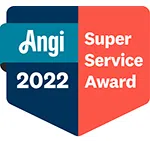 Angie 2022 Super Service Award Logo