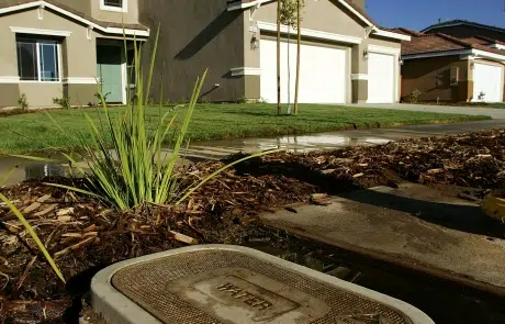 Water Line in subdivision